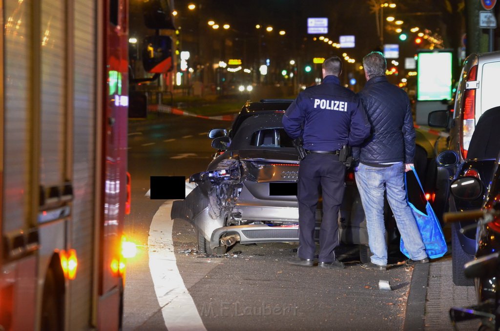 VU Krad gegen PKW Koeln Braunsfeld Aachenerstr P029.JPG - Miklos Laubert